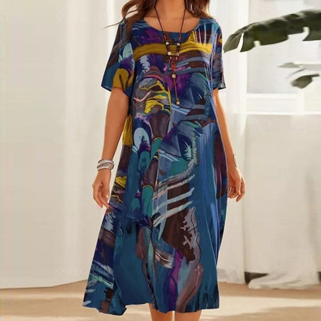 Eva Simple and Stylish Summer Dress for Women Smart Casual Outfit