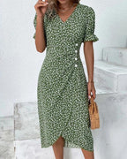 Carmen Premium Floral Dress Lively Boutique Collection