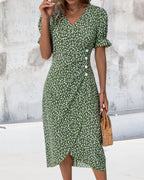 Carmen Premium Floral Dress Lively Boutique Collection