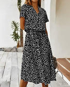 Ivonne Chic Colorful Leopard Print Dress Statement Occasion Edit