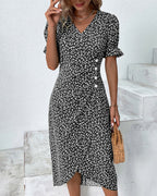 Yara Boutique Fine Dress with Buttons Collection