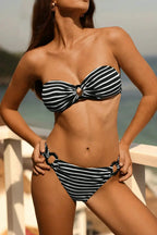 Strapless Bandeau Bikini Set