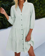 Aisling Aesthetic Summer Dress Knotted, Premium Wardrobe Essential