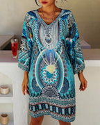 Delfina Timeless Boho Summer Dress Breathable Elevated Occasion Wear