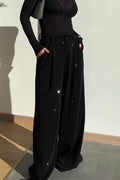 Women Hot Stamping Casual Pants