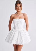 Isla Strapless Corset Mini Dress