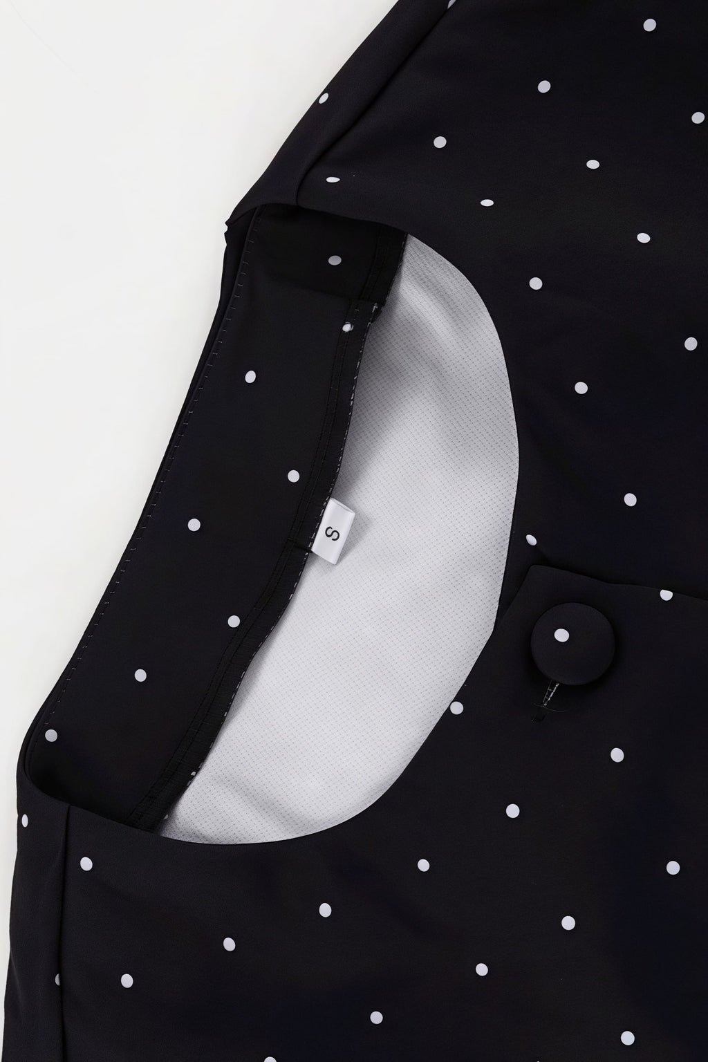Polka Dot Print Short Sleeve Bodycon Skirt  Set