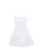 Iria Popelin-mini Dress Mit Puffrmeln for Women Day to Night Outfit