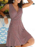 Small Floral Belt Dress