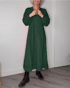 Jenifer Statement Long Sleeve Dress Elevated Occasion Wear