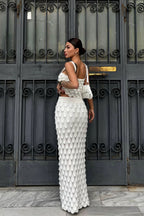 Chic Scale Print Cami Set With Mini Skirt Two Piece Set