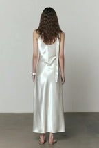 New Temperament V-Neck Maxi Dress
