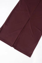 Hudson Maxi Dress With Stole And Gloves Maroon