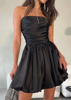 Celeste Strapless Bubble Mini Dress