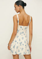 Elowen - Floral Fit & Flare Mini Dress