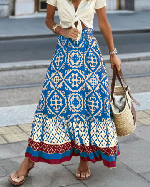 Erica Premium Long Boho Dress Wardrobe Essential