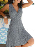 Small Floral Belt Dress