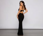 Leilani Formal One Shoulder Open Back Dress