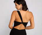 Leilani Formal One Shoulder Open Back Dress