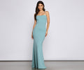 Claudette Formal Lace Up Mermaid Dress