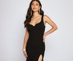 Layla Sleeveless High Slit Formal Dress
