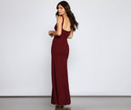 Layla Sleeveless High Slit Formal Dress