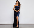 Cleo Formal One Shoulder Velvet Dress