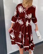 Iluminada Minimalist Casual Dress Elevated Occasion Wear