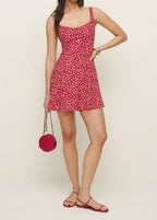 Elowen Floral Fit & Flare Mini Dress
