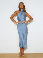 Jazmín Statement Satin Cocktail Dress Occasion Edit