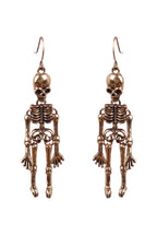 Halloween Dark Style Skull Earrings