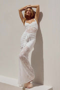 Sexy Slim Fit Halter Lace Dress