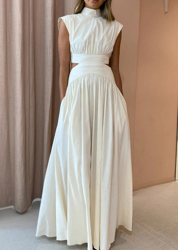 Isla Cut-Out Maxi Set Sleeveless High-Neck Two-Piece