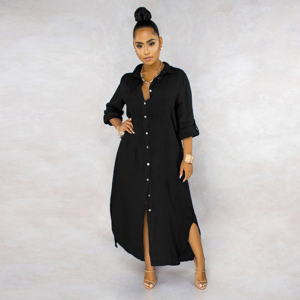 Silvia Exclusive Overshirt Dress Set Designer Edit