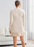 Celeste Contrast Trim Knit Dress