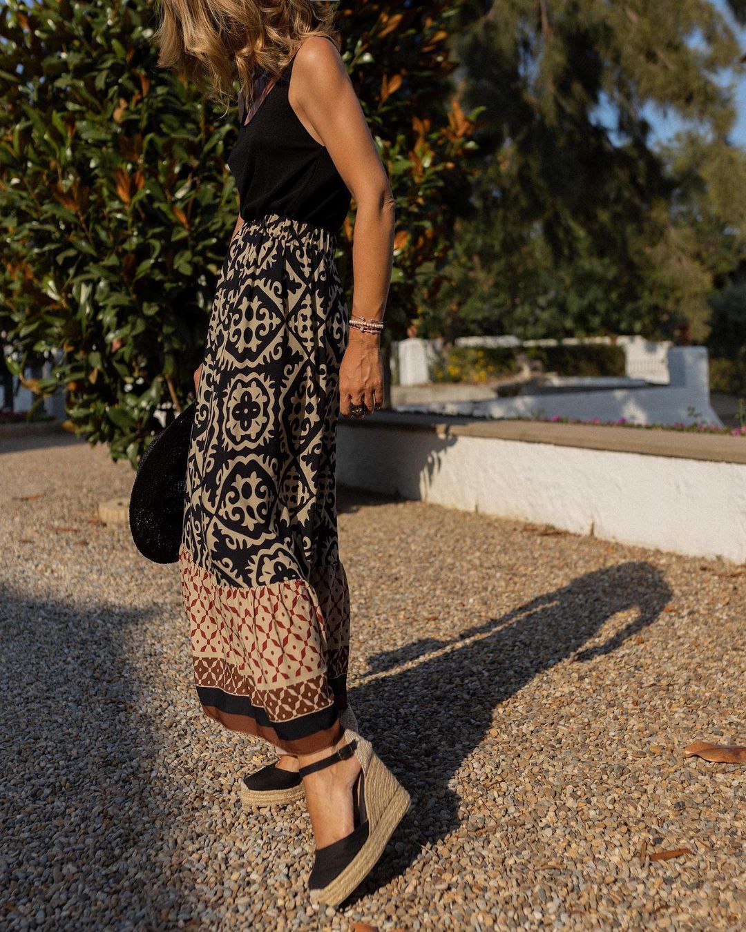 Zaida Elevated Boho Long Dress Everyday Luxe Edit