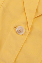 Elevated Lapel Detail Long Sleeve Blazer