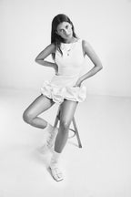Megan Ruffle Mini Dress