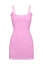 Fits Everybody Lace Trim Slip Dress