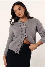 Knit Cozy Long-Sleeve Cardigan