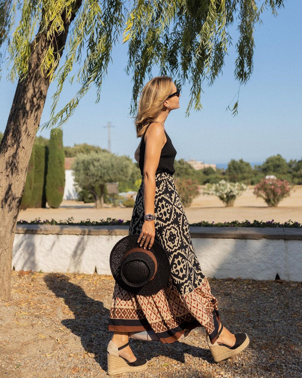 Zaida Elevated Boho Long Dress Everyday Luxe Edit