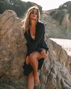 Bali Pocketed Kaftan Dress Onyx FINAL