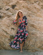Kaydence Floral Kimono Tie Maxi Dress FINAL