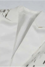 Heavy Beaded Statement Design Blazer