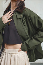 Corduroy Patchwork Hunting Jacket
