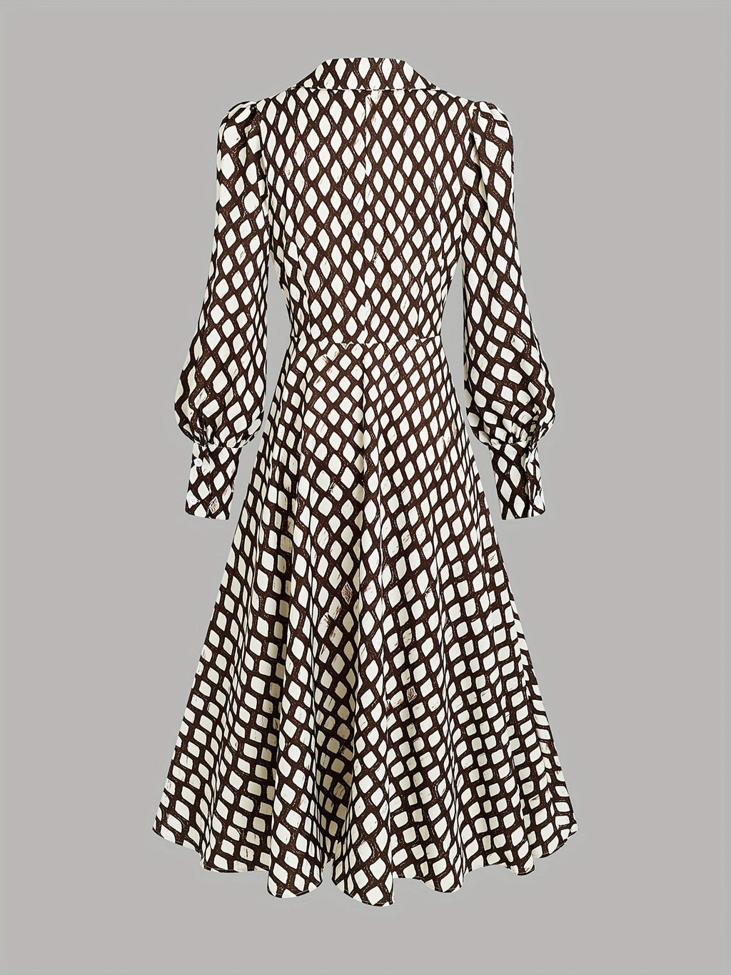 Izarah | Rhombus Print Dress