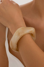 Simple Irregular Geometric Shape Acrylic Bracelet