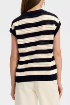 Women's Pointelle Sweater Vest