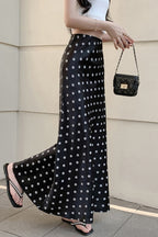 HighWaist Polka Dot Fish Tail Skirt