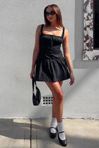 Sweetheart Mini Slip Dress